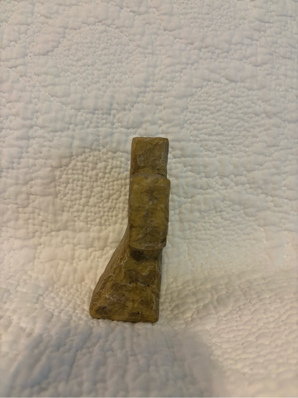 Inspirational Stone Cross Desk Accent - Tan - Picture 2 of 5